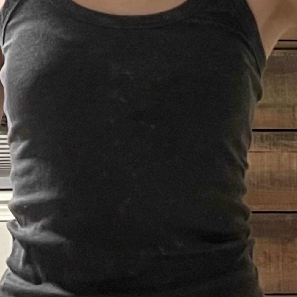 Dark Gray Ribber Tank - Picture 4 of 5